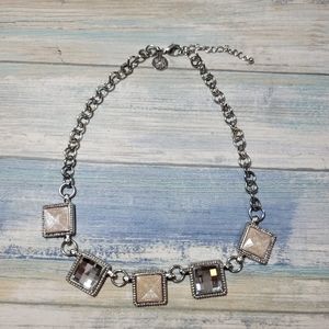 White House Black Market Silver Necklace